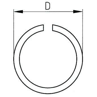 Lseringe for 110mm-storz slangekoblinger