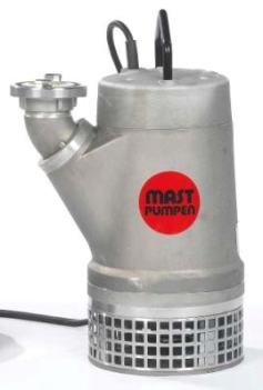 MAST dykpumpe type T12 med B-storz og 380 volt el-motor